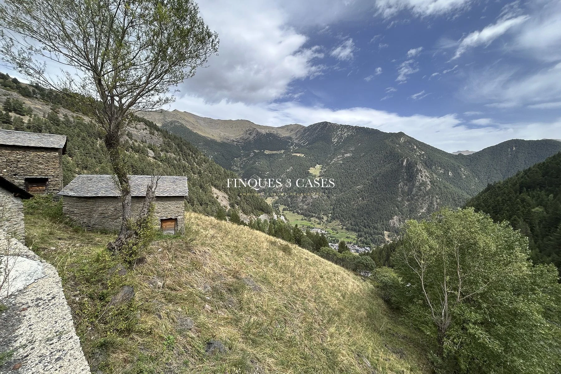 Terrain exclusif avec bordes à vendre à Arinsal 4