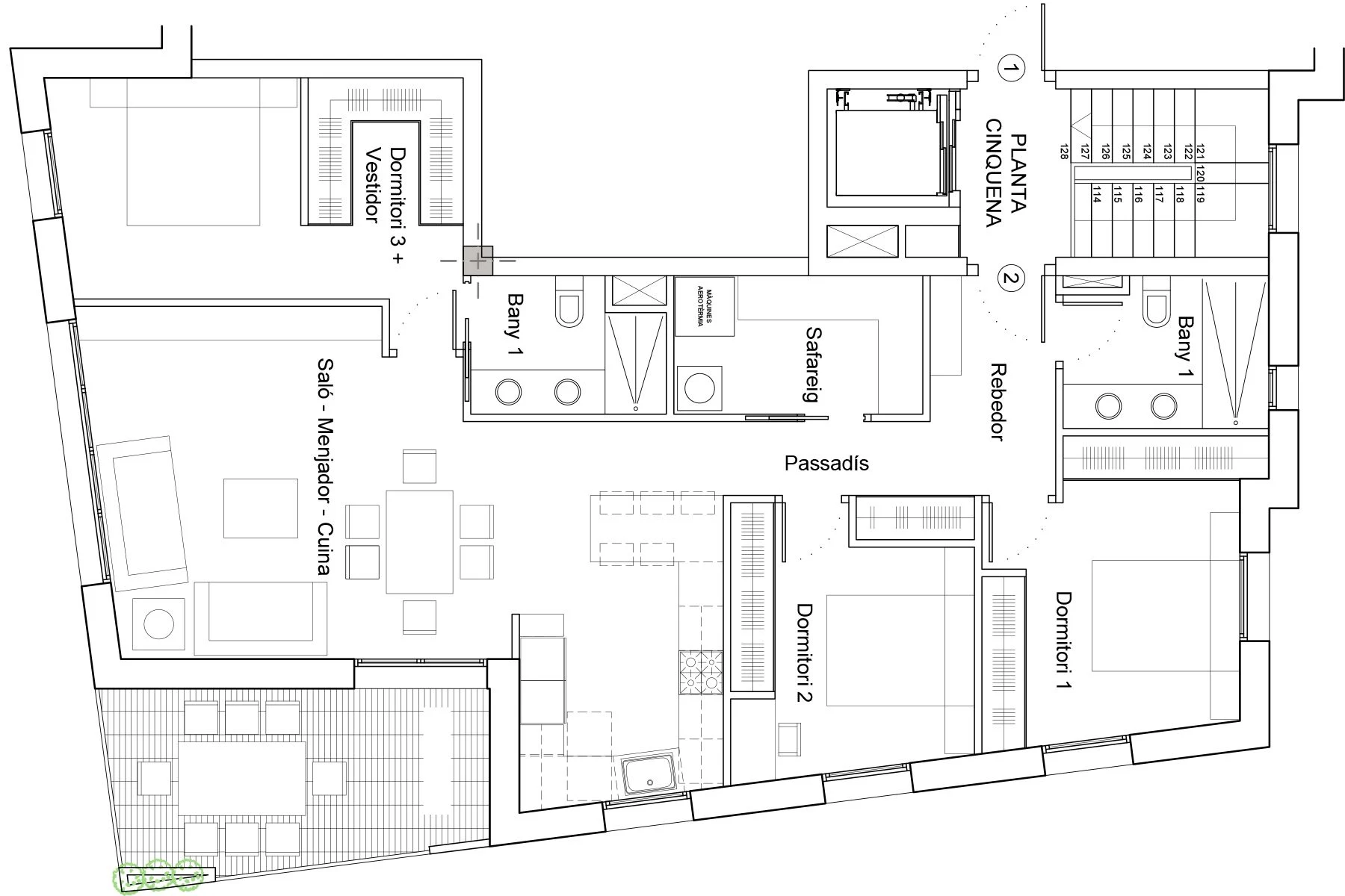 3-bedroom penthouse for sale in Els Vilars, Escaldes-Engordany · 15 of 60
