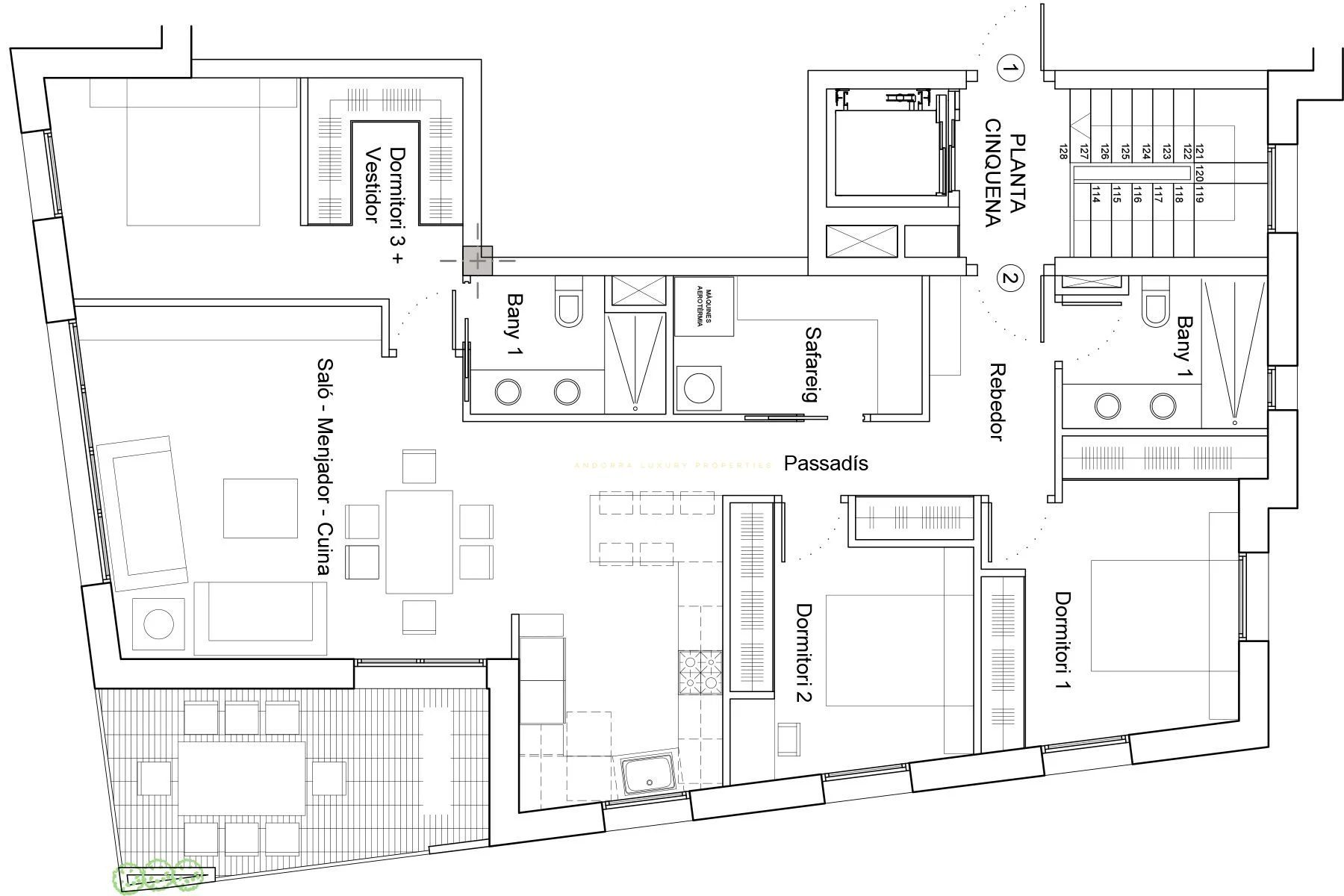Penthouse nouvellement construit à acheter à Escaldes-Engordany 9