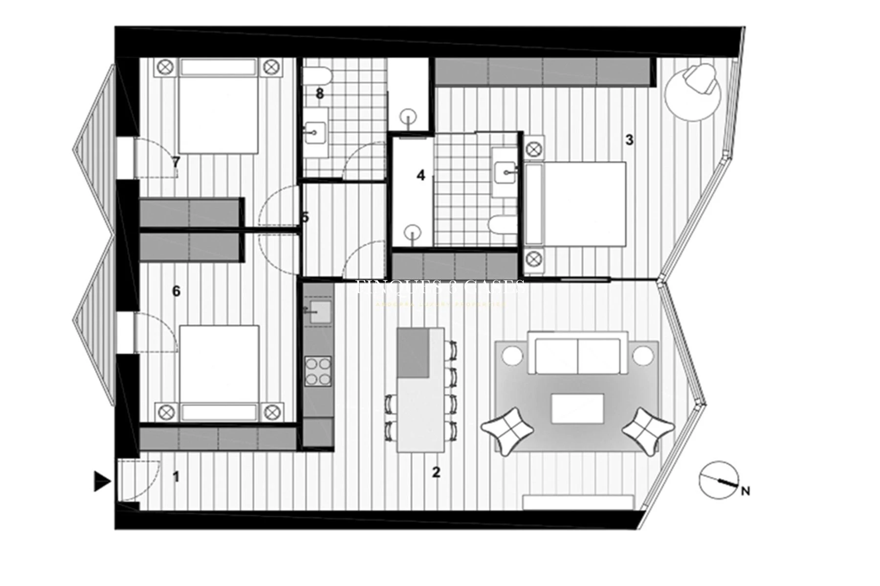 Exclusivo piso para comprar en el centro de Andorra la Vella 32
