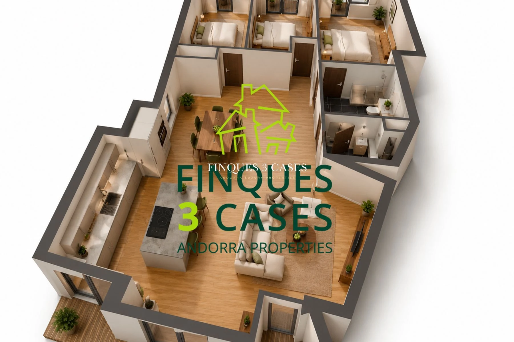 Appartement à vendre au centre de La Massana 8